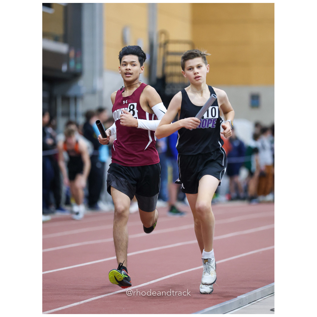 Relay race - World Trophy Invitational - Indoor Track and Field - Providence Career Technical Academy - Providence RI - January 11, 2025 –…