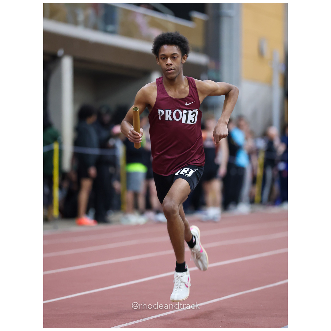 Relay race - World Trophy Invitational - Indoor Track and Field - Providence Career Technical Academy - Providence RI - January 11, 2025 –…