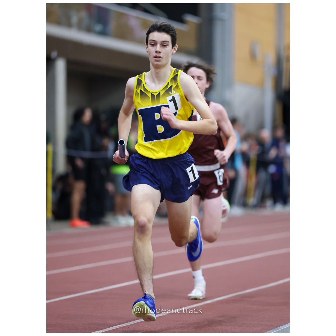 Relay race - World Trophy Invitational - Indoor Track and Field - Providence Career Technical Academy - Providence RI - January 11, 2025 –…