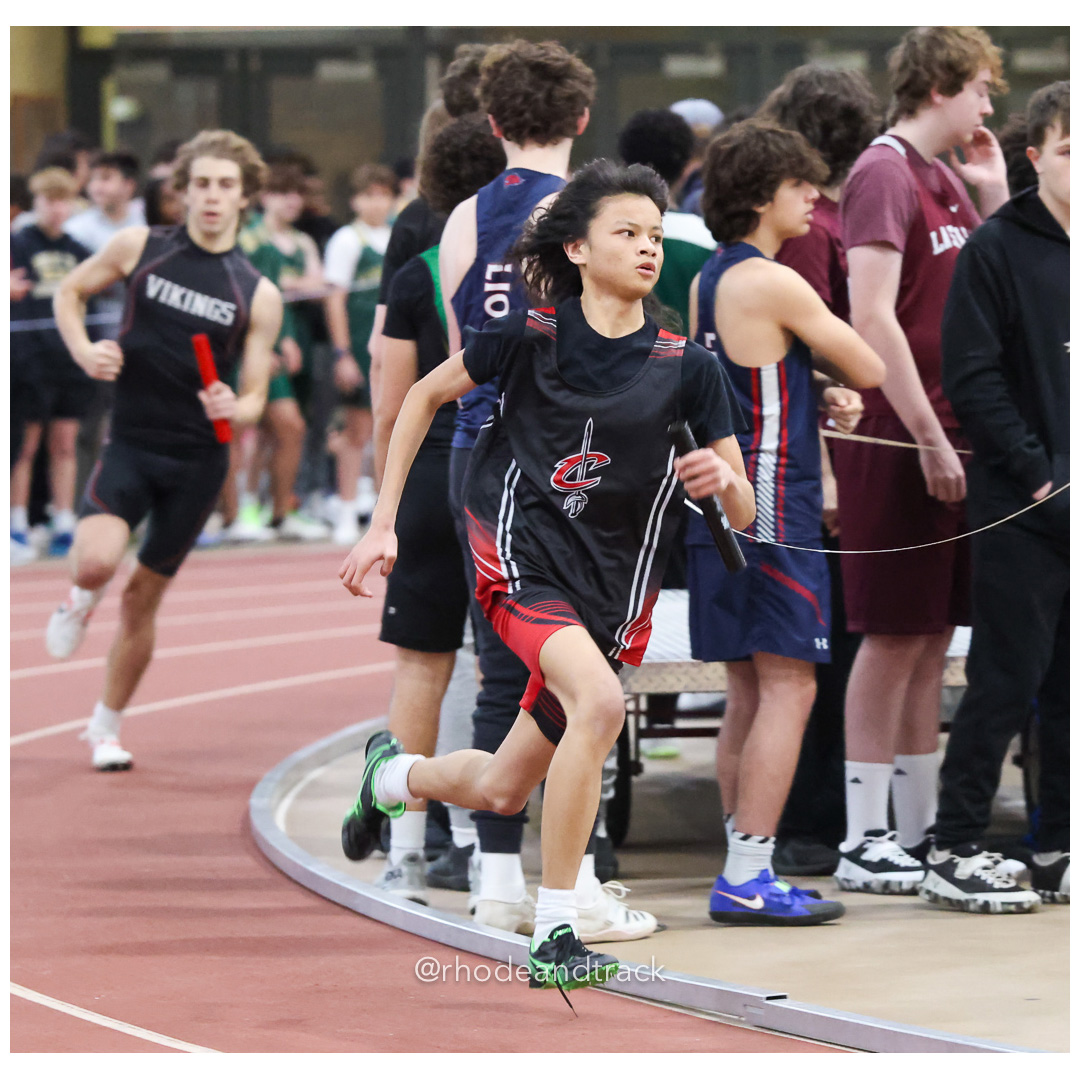 Relay race - World Trophy Invitational - Indoor Track and Field - Providence Career Technical Academy - Providence RI - January 11, 2025 –…
