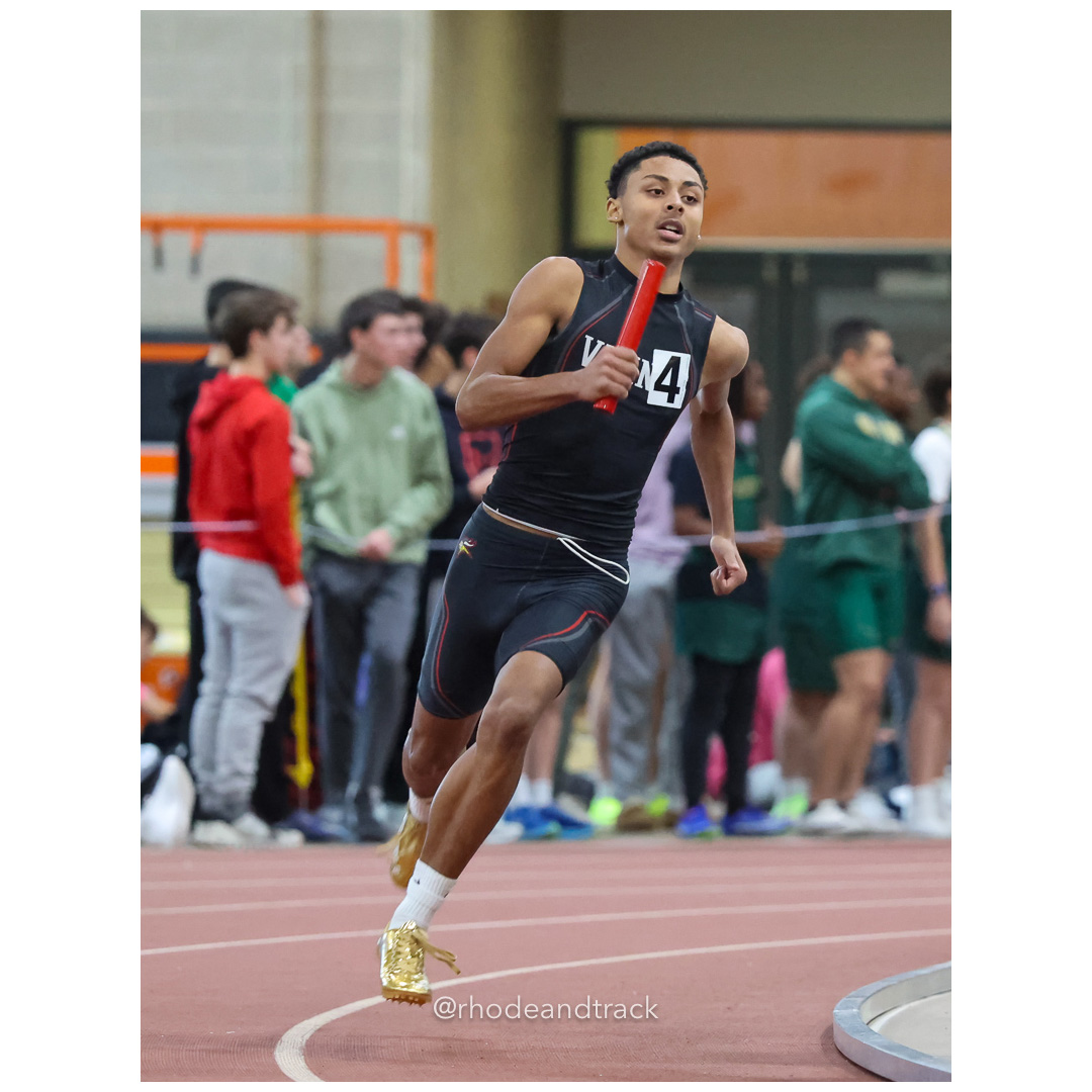 Relay race - World Trophy Invitational - Indoor Track and Field - Providence Career Technical Academy - Providence RI - January 11, 2025 –…