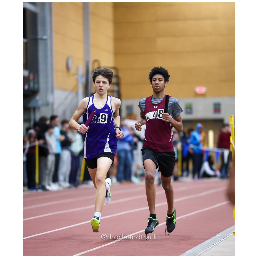 Relay race - World Trophy Invitational - Indoor Track and Field - Providence Career Technical Academy - Providence RI - January 11, 2025 –…