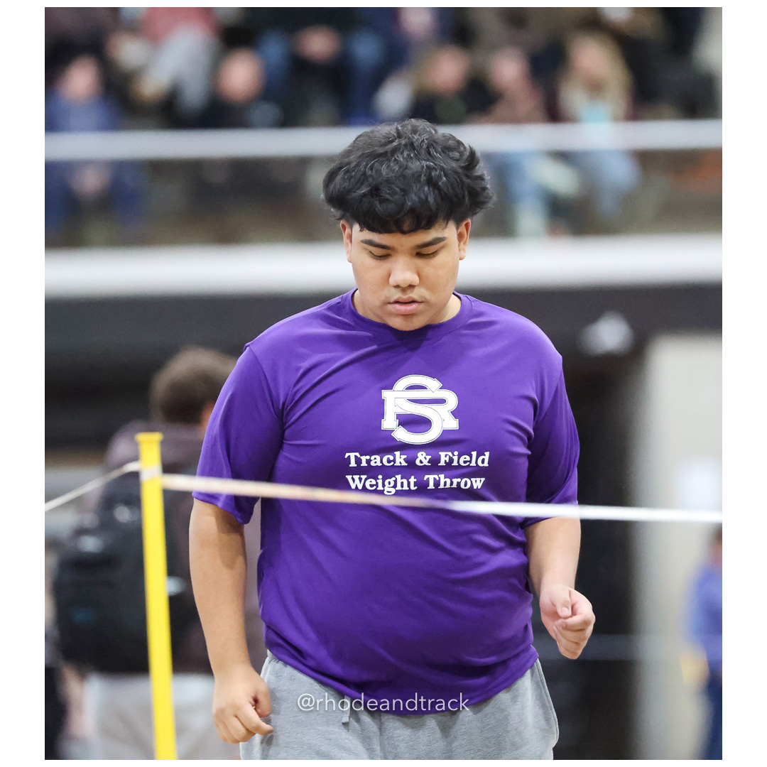 Show put - World Trophy Invitational - Indoor Track and Field - Providence Career Technical Academy - Providence RI - January 11, 2025 – In…
