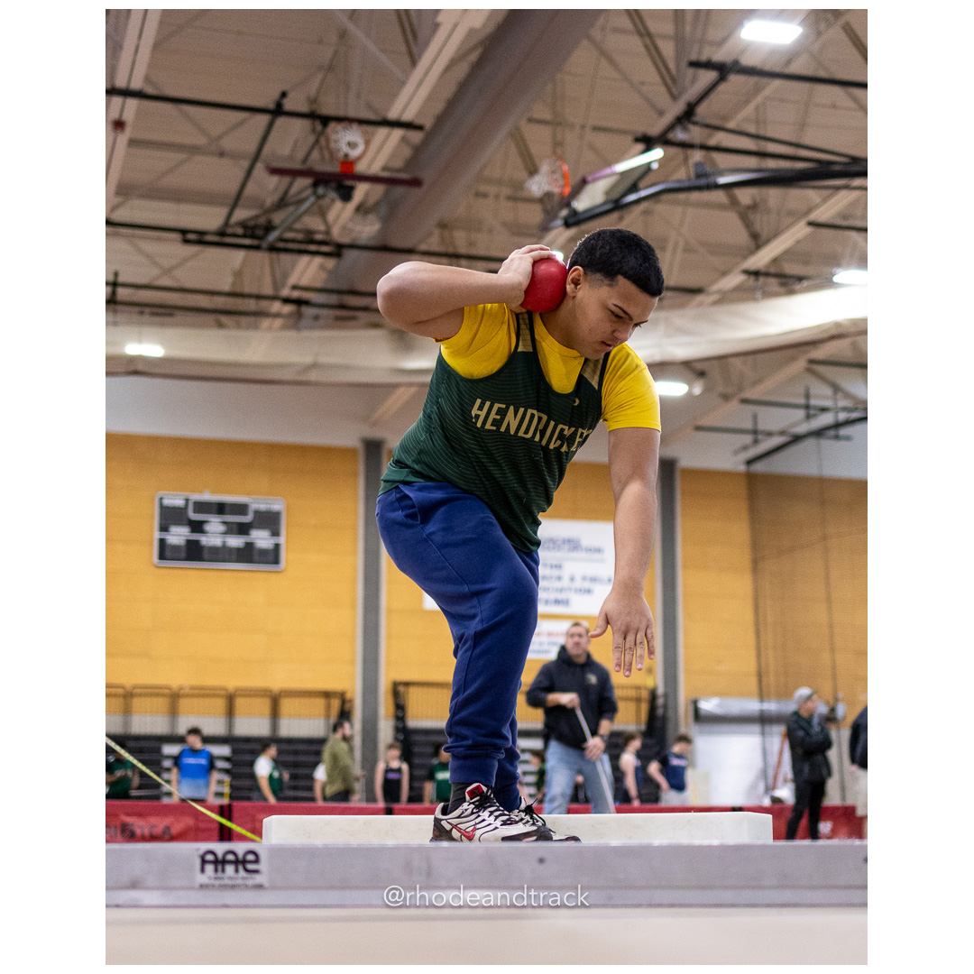 Show put - World Trophy Invitational - Indoor Track and Field - Providence Career Technical Academy - Providence RI - January 11, 2025 – In…