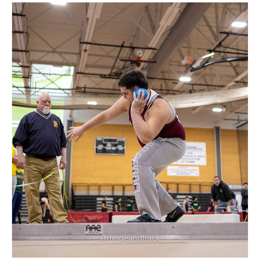 Show put - World Trophy Invitational - Indoor Track and Field - Providence Career Technical Academy - Providence RI - January 11, 2025 – In…