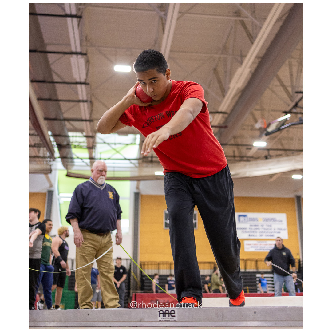 Show put - World Trophy Invitational - Indoor Track and Field - Providence Career Technical Academy - Providence RI - January 11, 2025 – In…