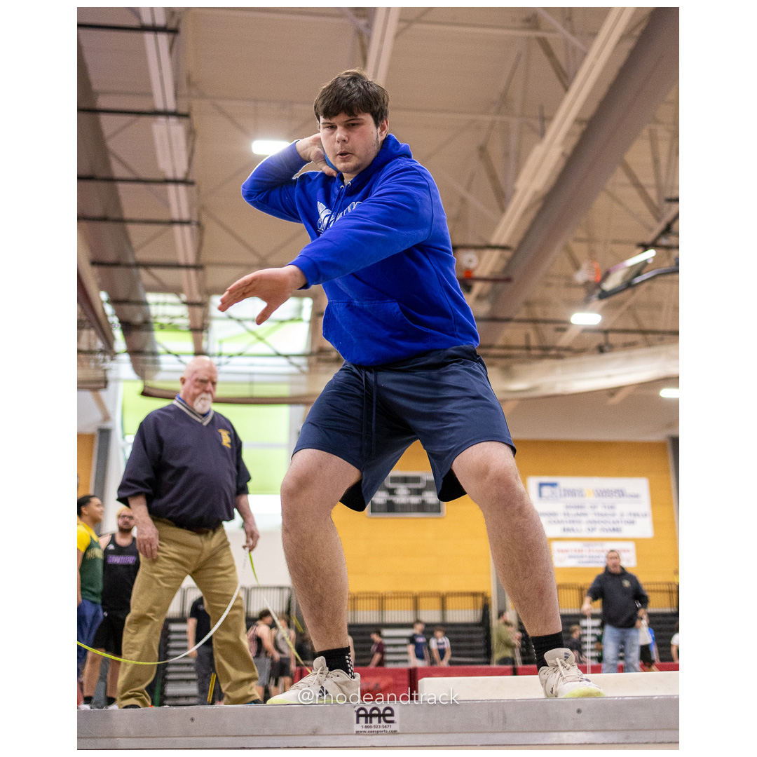 Show put - World Trophy Invitational - Indoor Track and Field - Providence Career Technical Academy - Providence RI - January 11, 2025 – In…