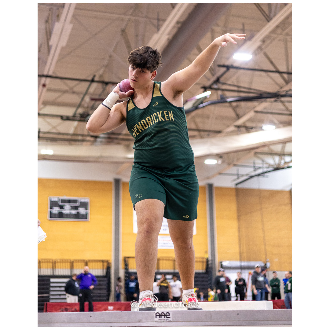 Shot put - World Trophy Invitational - Indoor Track and Field - Providence Career Technical Academy - Providence RI - January 11, 2025 – In…