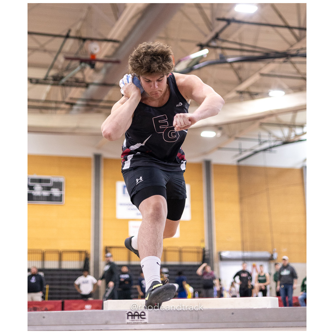 Shot put - World Trophy Invitational - Indoor Track and Field - Providence Career Technical Academy - Providence RI - January 11, 2025 – In…