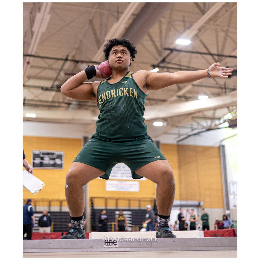 Shot put - World Trophy Invitational - Indoor Track and Field - Providence Career Technical Academy - Providence RI - January 11, 2025 – In…