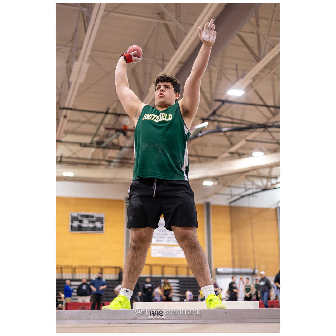 Shot put - World Trophy Invitational - Indoor Track and Field - Providence Career Technical Academy - Providence RI - January 11, 2025 – In…