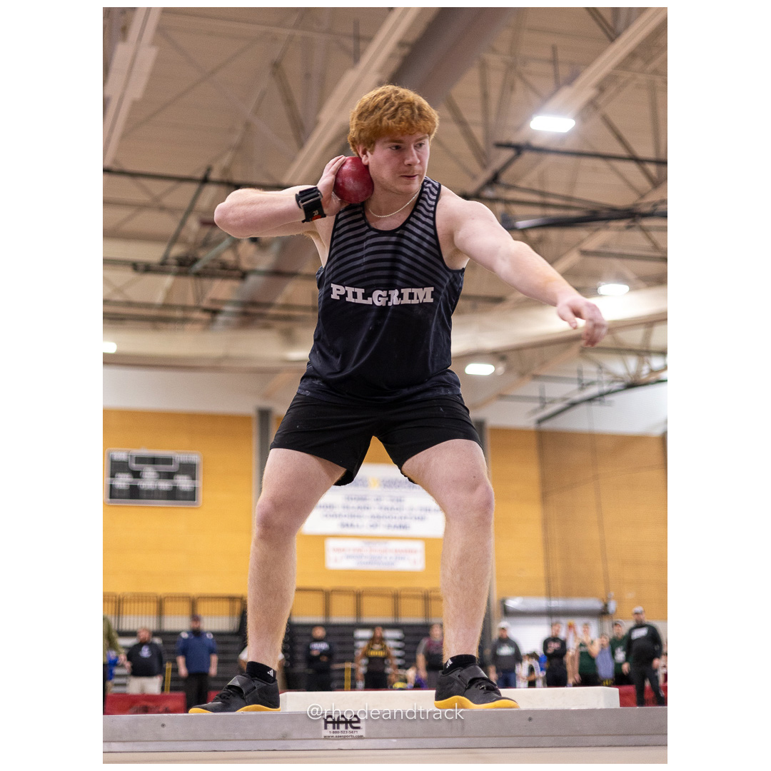 Shot put - World Trophy Invitational - Indoor Track and Field - Providence Career Technical Academy - Providence RI - January 11, 2025 – In…