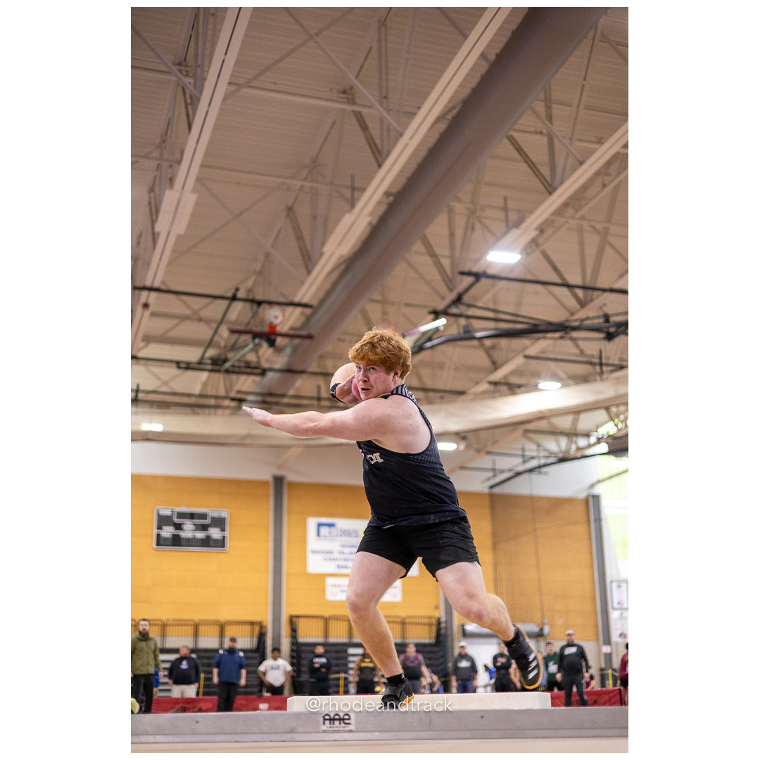 Shot put - World Trophy Invitational - Indoor Track and Field - Providence Career Technical Academy - Providence RI - January 11, 2025 – In…