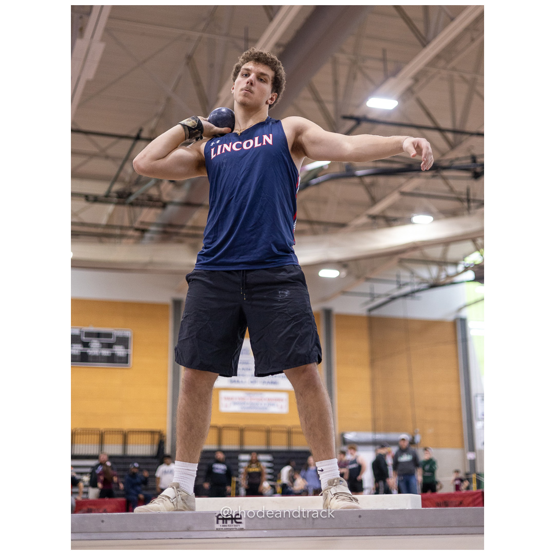 Shot put - World Trophy Invitational - Indoor Track and Field - Providence Career Technical Academy - Providence RI - January 11, 2025 – In…