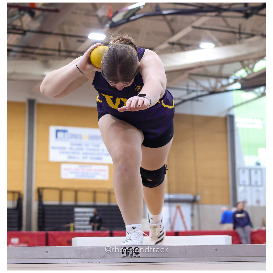 Shot put - World Trophy Invitational - Indoor Track and Field - Providence Career Technical Academy - Providence RI - January 11, 2025 – In…