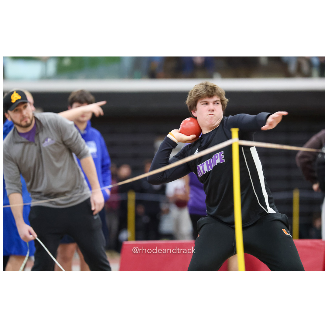 Show put - World Trophy Invitational - Indoor Track and Field - Providence Career Technical Academy - Providence RI - January 11, 2025 – In…