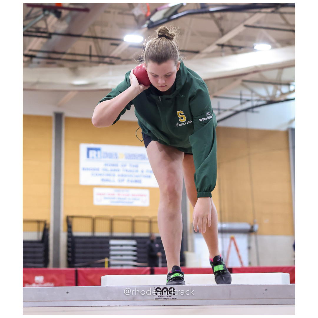 Shot put - World Trophy Invitational - Indoor Track and Field - Providence Career Technical Academy - Providence RI - January 11, 2025 – In…