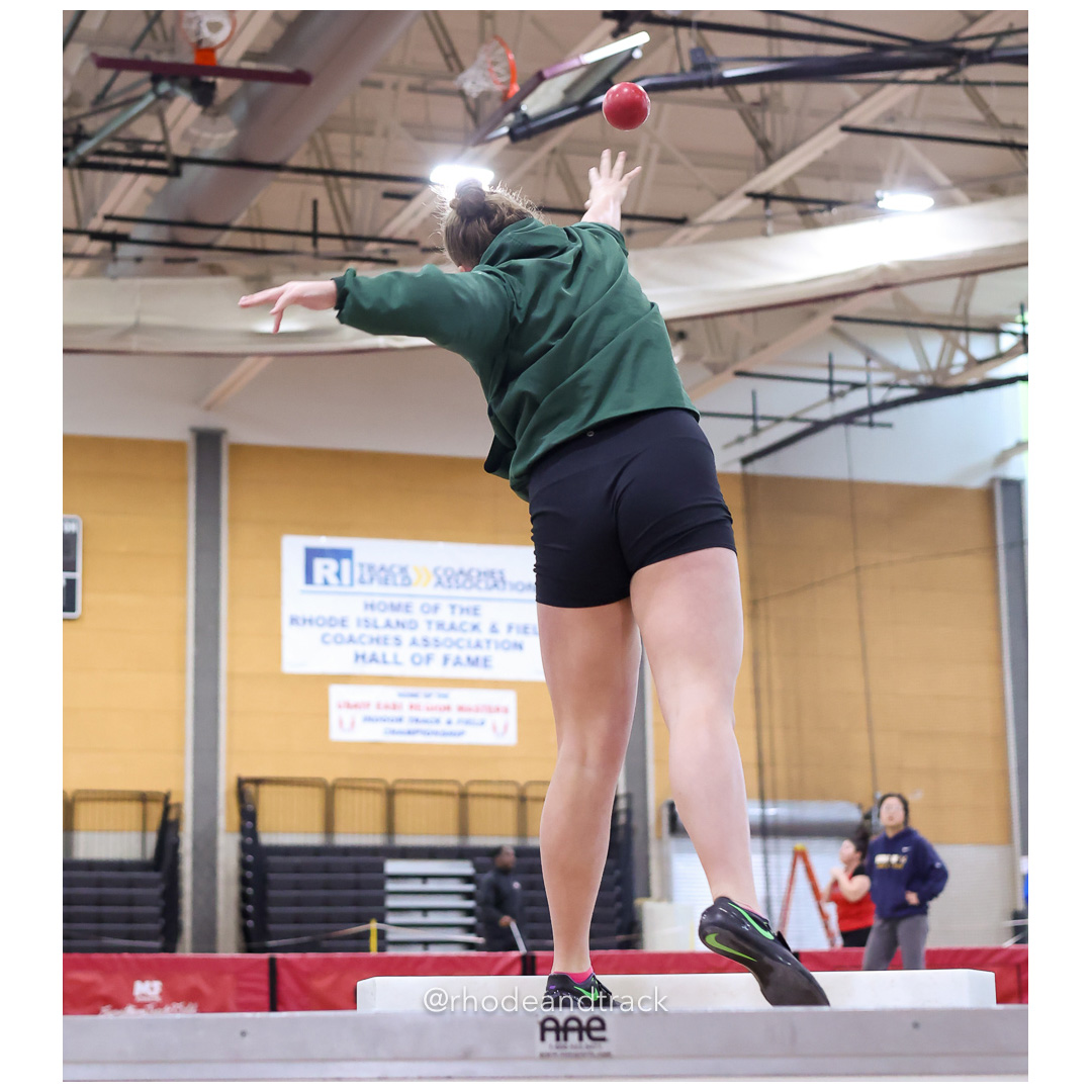 Shot put - World Trophy Invitational - Indoor Track and Field - Providence Career Technical Academy - Providence RI - January 11, 2025 – In…
