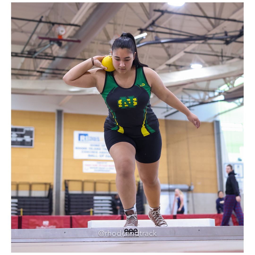 Shot put - World Trophy Invitational - Indoor Track and Field - Providence Career Technical Academy - Providence RI - January 11, 2025 – In…