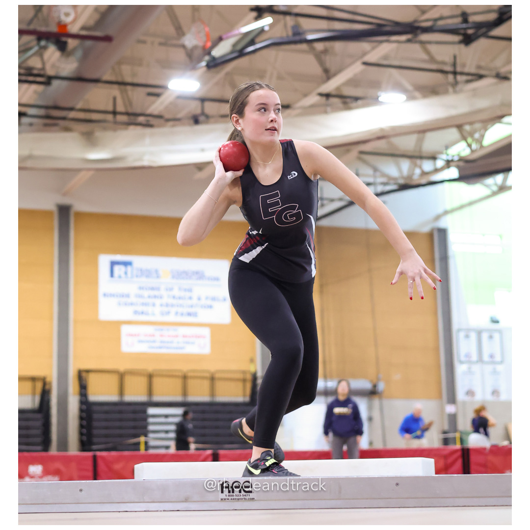 Shot put - World Trophy Invitational - Indoor Track and Field - Providence Career Technical Academy - Providence RI - January 11, 2025 – In…