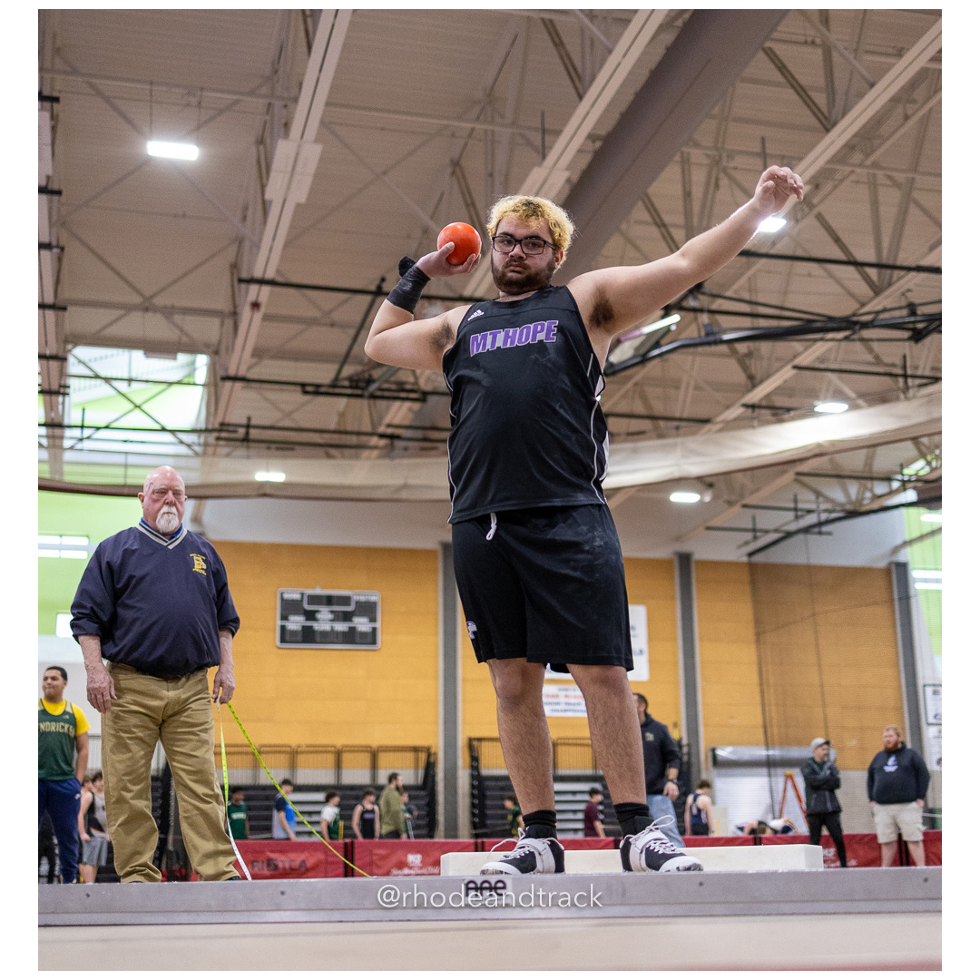 Show put - World Trophy Invitational - Indoor Track and Field - Providence Career Technical Academy - Providence RI - January 11, 2025 – In…