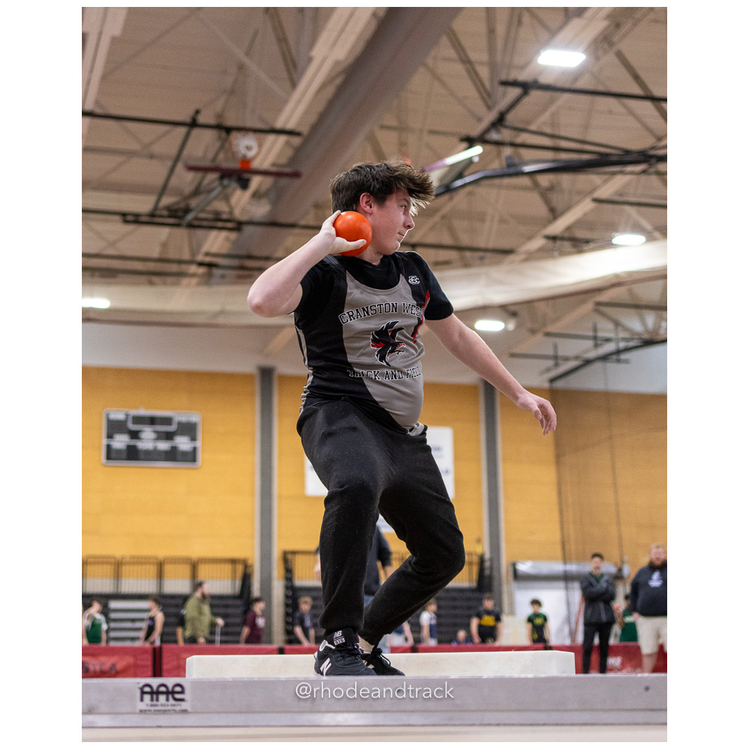 Show put - World Trophy Invitational - Indoor Track and Field - Providence Career Technical Academy - Providence RI - January 11, 2025 – In…