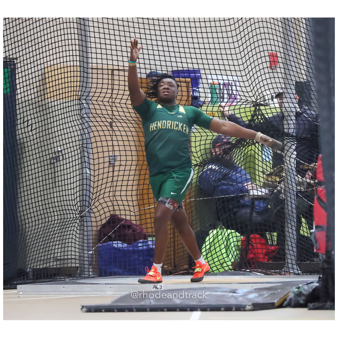 Weight Throw - World Trophy Invitational - Indoor Track and Field - Providence Career Technical Academy - Providence RI - January 11, 2025…
