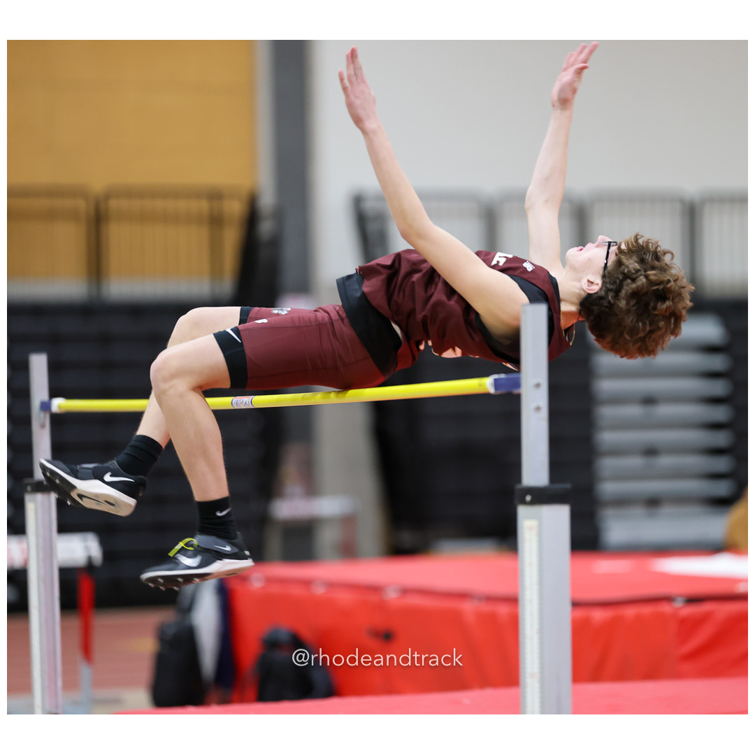 High Jump - Dwyer Division Championship - Indoor Track and Field - Providence Career Technical Academy - Providence RI - January 15, 2025 title=