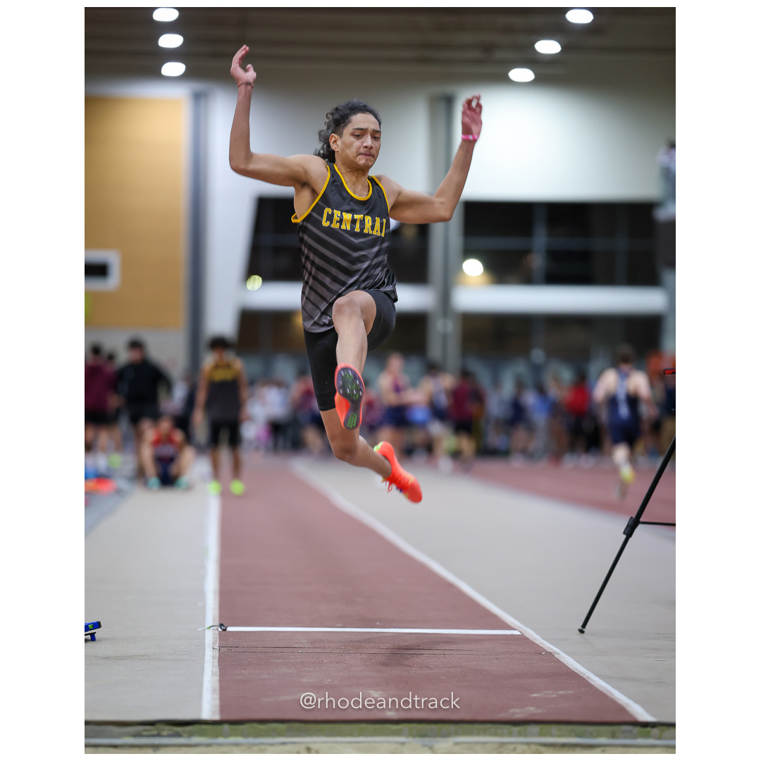 Long Jump - Dwyer Division Championship - Indoor Track and Field - Providence Career Technical Academy - Providence RI - January 15, 2025 title=