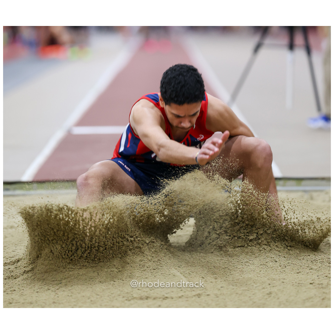 Long Jump - Dwyer Division Championship - Indoor Track and Field - Providence Career Technical Academy - Providence RI - January 15, 2025 title=