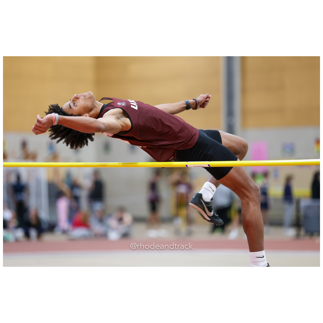 Jalen Moseley, La Salle Academy, 5-10 - High Jump - Dwyer Division Championship - Indoor Track and Field - Providence Career Technical Academy - Providence RI - January 15, 2025 title=