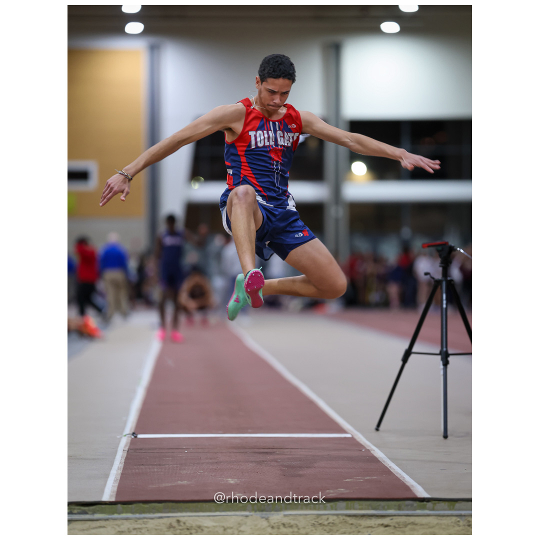 Long Jump - Dwyer Division Championship - Indoor Track and Field - Providence Career Technical Academy - Providence RI - January 15, 2025 title=