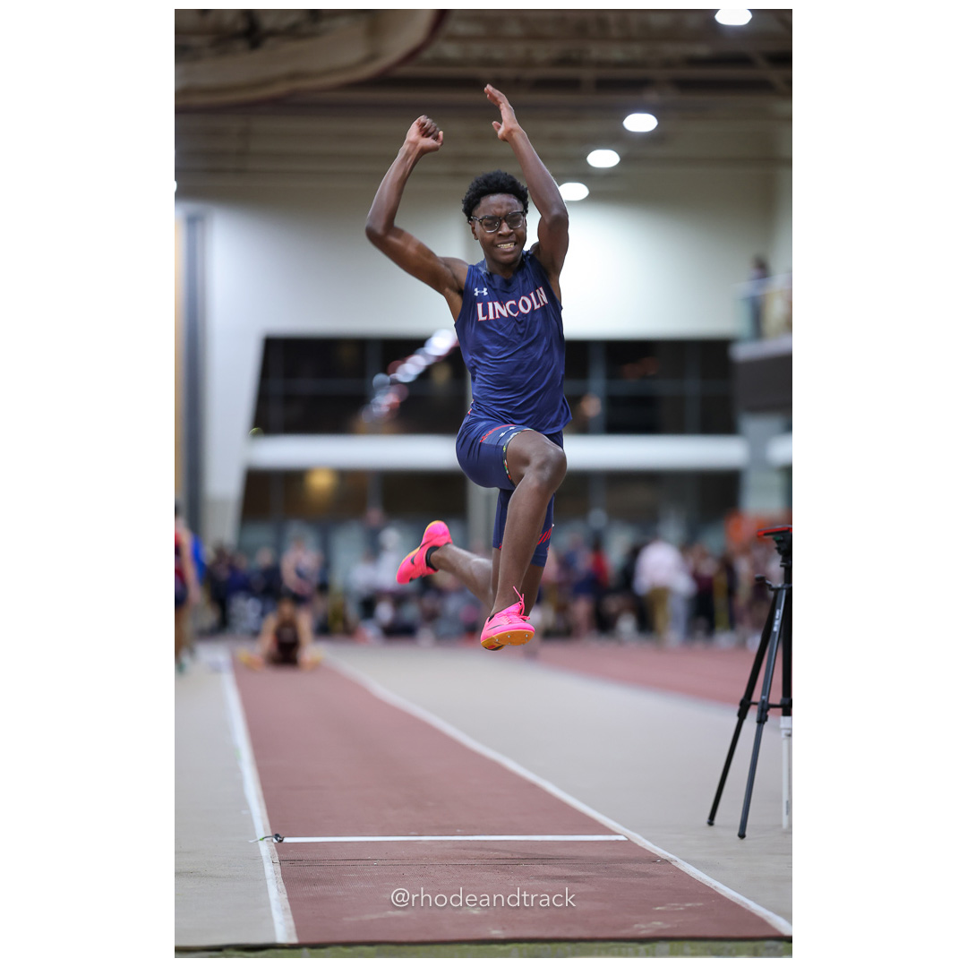 Long Jump - Dwyer Division Championship - Indoor Track and Field - Providence Career Technical Academy - Providence RI - January 15, 2025 title=