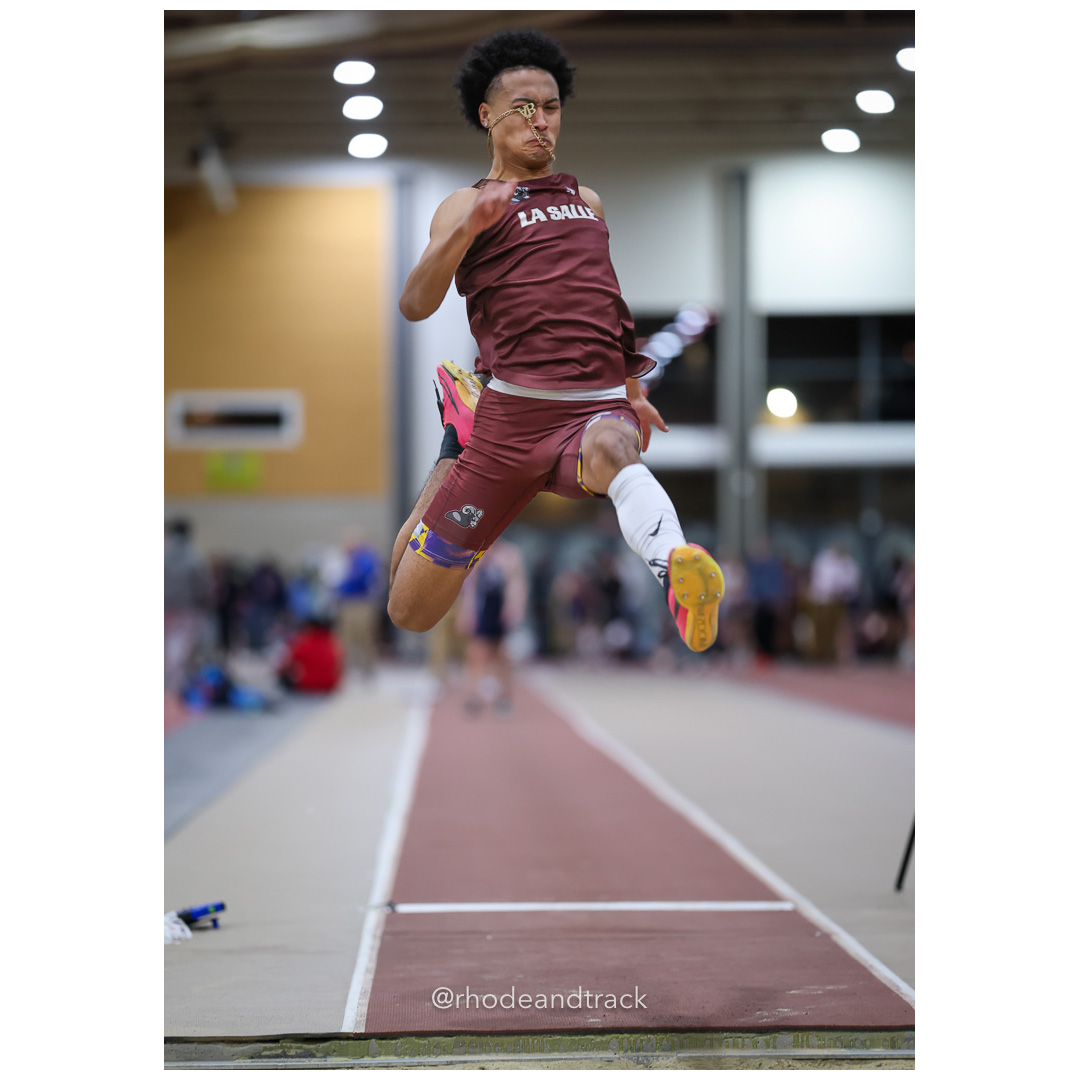 Antonio Bearden, La Salle Academy, 20-11.50 - Long Jump - Dwyer Division Championship - Indoor Track and Field - Providence Career Technical Academy - Providence RI - January 15, 2025 title=