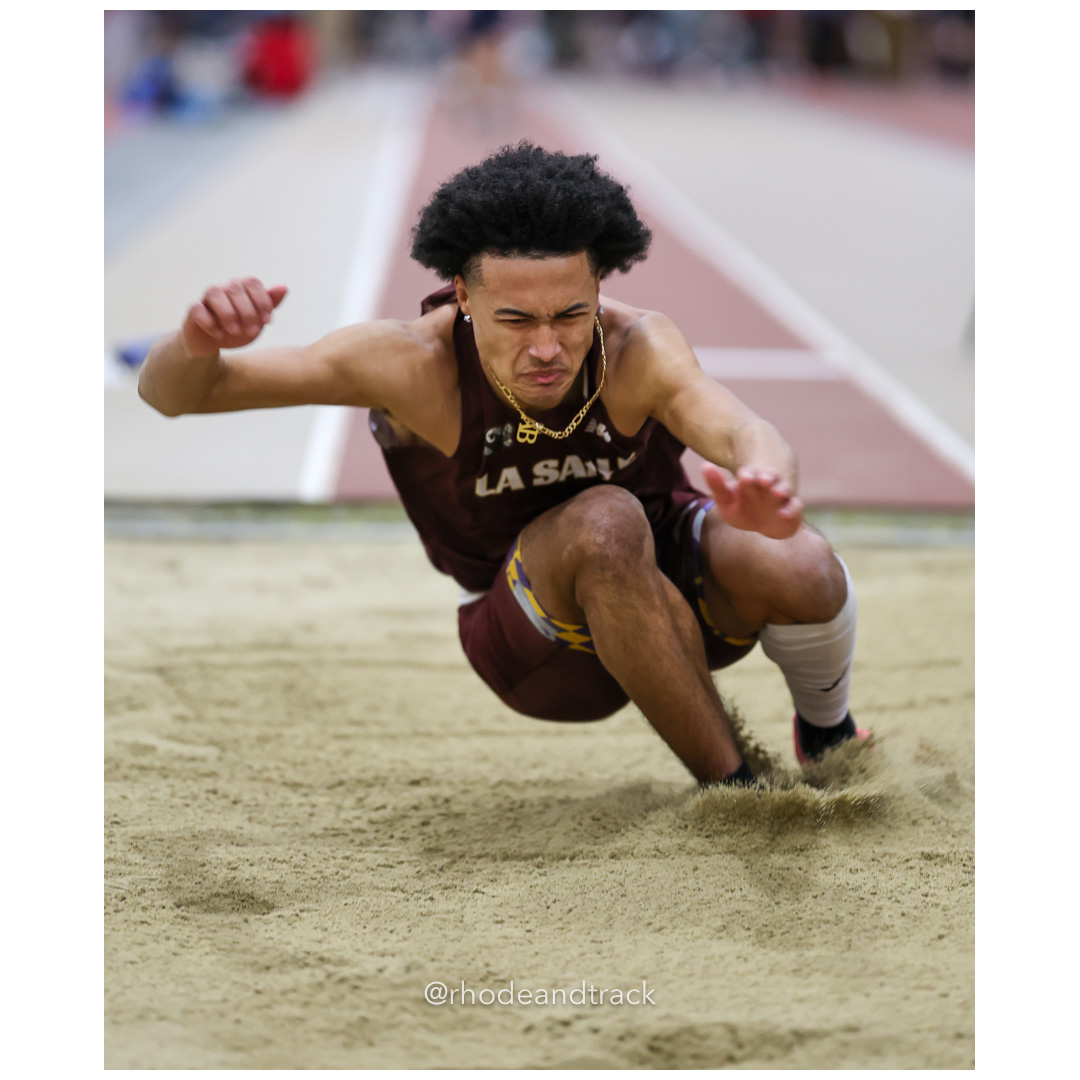 Antonio Bearden, La Salle Academy, 20-11.50 - Long Jump - Dwyer Division Championship - Indoor Track and Field - Providence Career Technical Academy - Providence RI - January 15, 2025 title=