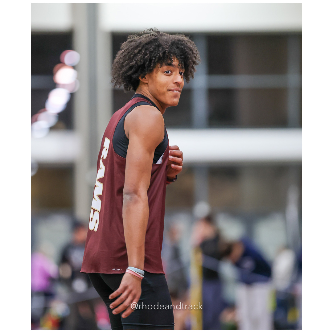 Jalen Moseley, La Salle Academy, 22-9.50 Long Jump - 5-10 - High Jump - Dwyer Division Championship - Indoor Track and Field - Providence Career Technical Academy - Providence RI - January 15, 2025 title=