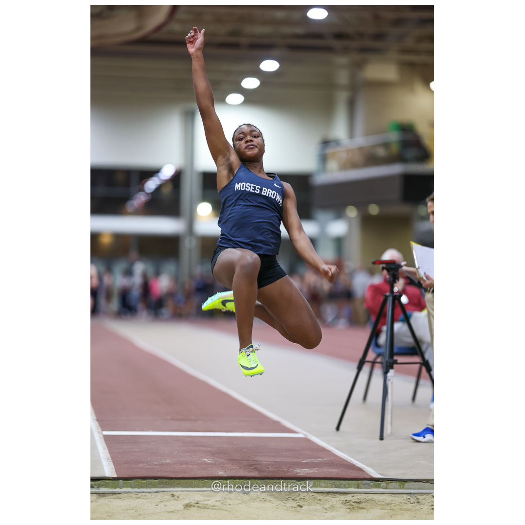 Long Jump - Dwyer Division Championship - Indoor Track and Field - Providence Career Technical Academy - Providence RI - January 15, 2025 title=
