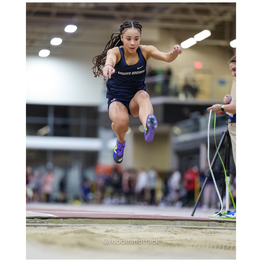 Long Jump - Dwyer Division Championship - Indoor Track and Field - Providence Career Technical Academy - Providence RI - January 15, 2025 title=