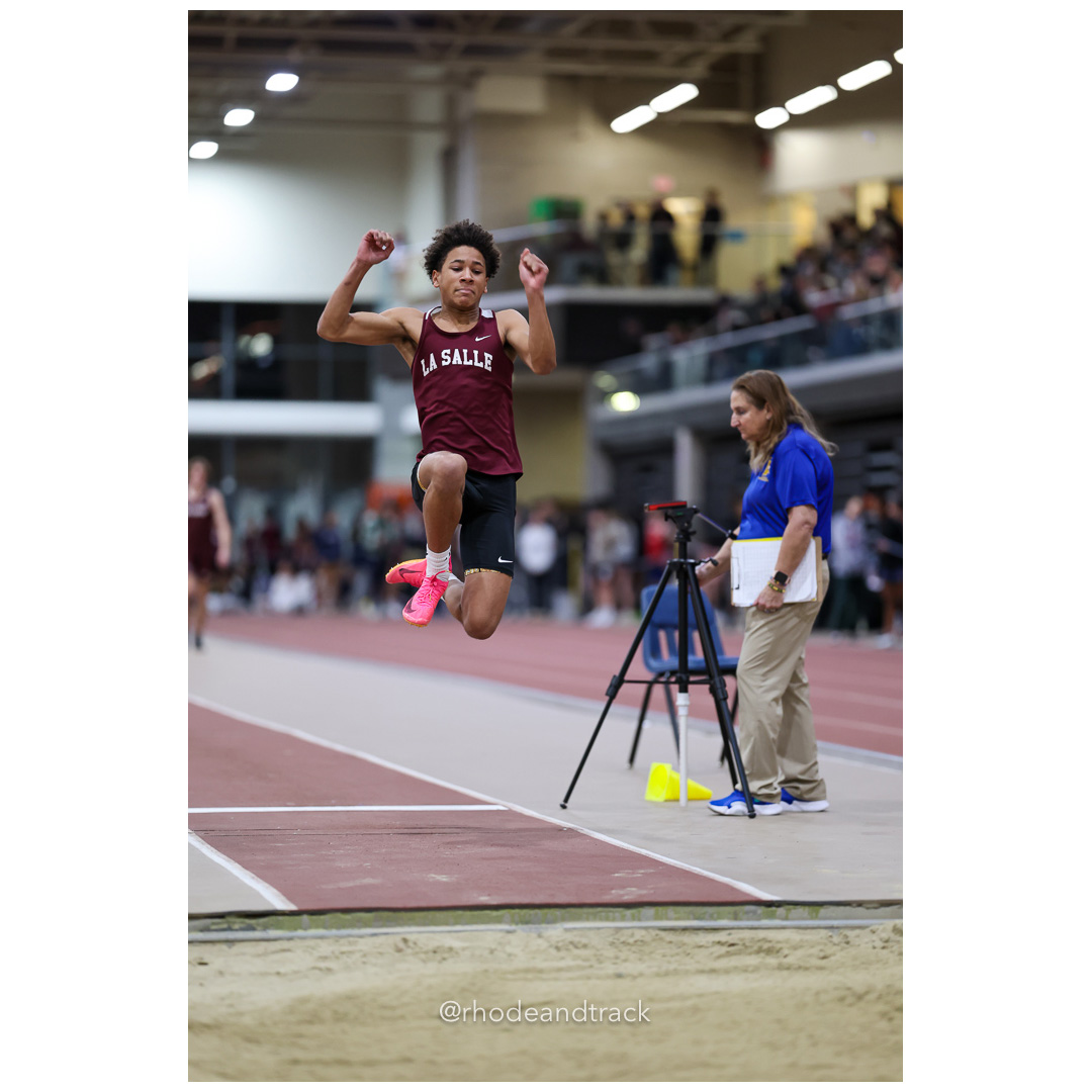 Long Jump - Dwyer Division Championship - Indoor Track and Field - Providence Career Technical Academy - Providence RI - January 15, 2025 title=