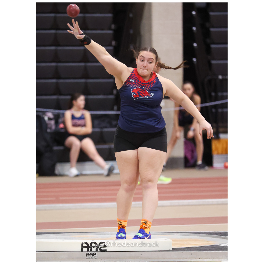 Shot put - Throw - Dwyer Division Championship - Indoor Track and Field - Providence Career Technical Academy - Providence RI - January 15, 2025 title=