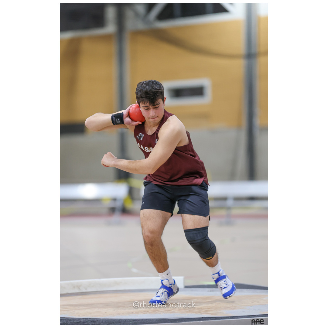 Christopher Benell, La Salle Academy, 48-3, Shot put - Throw - Dwyer Division Championship - Indoor Track and Field - Providence Career Technical Academy - Providence RI - January 15, 2025 title=