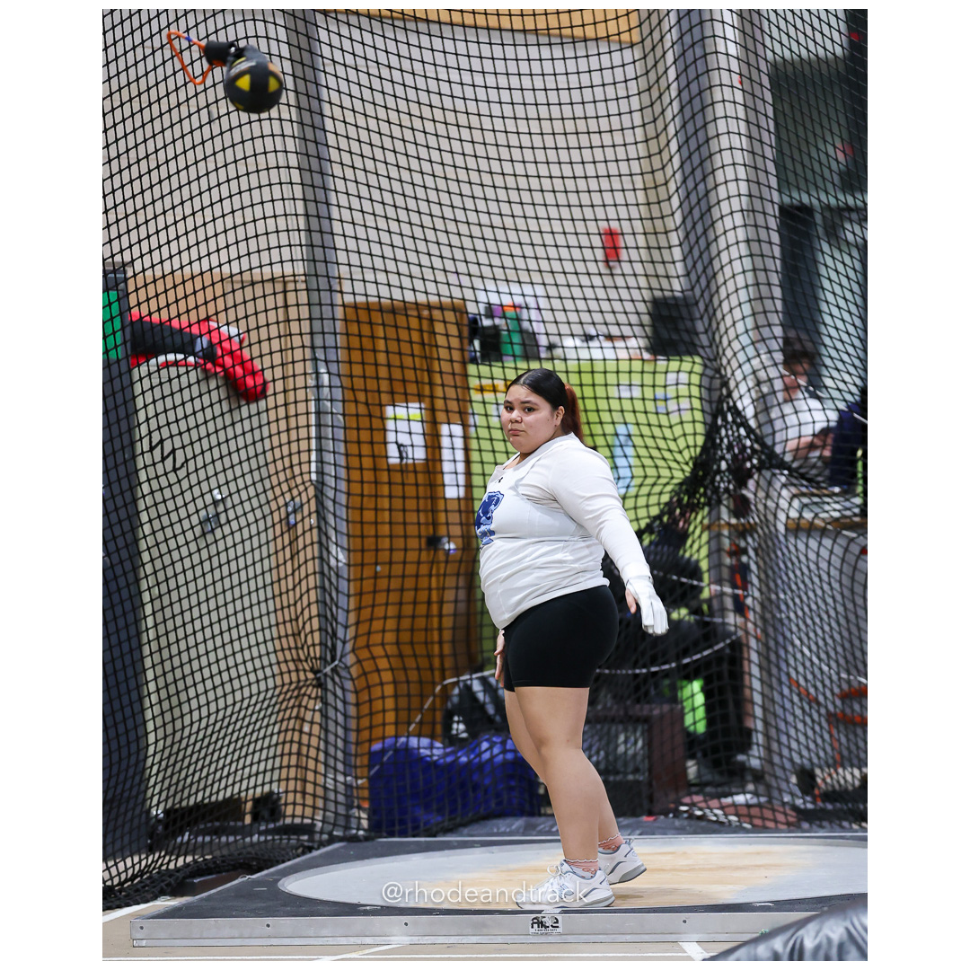Weight Throw - Dwyer Division Championship - Indoor Track and Field - Providence Career Technical Academy - Providence RI - January 15, 2025 title=