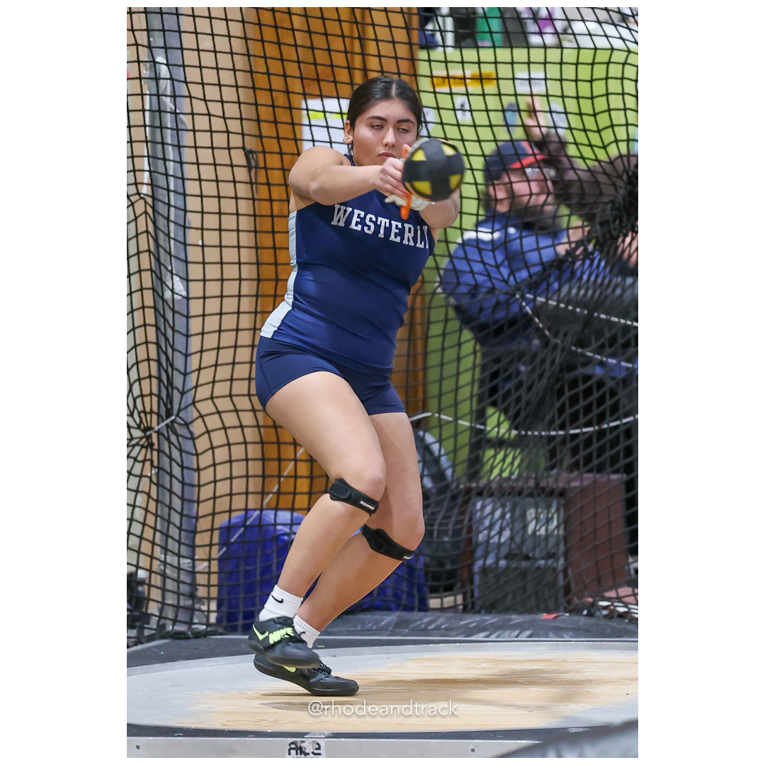 Weight Throw - Dwyer Division Championship - Indoor Track and Field - Providence Career Technical Academy - Providence RI - January 15, 2025 title=