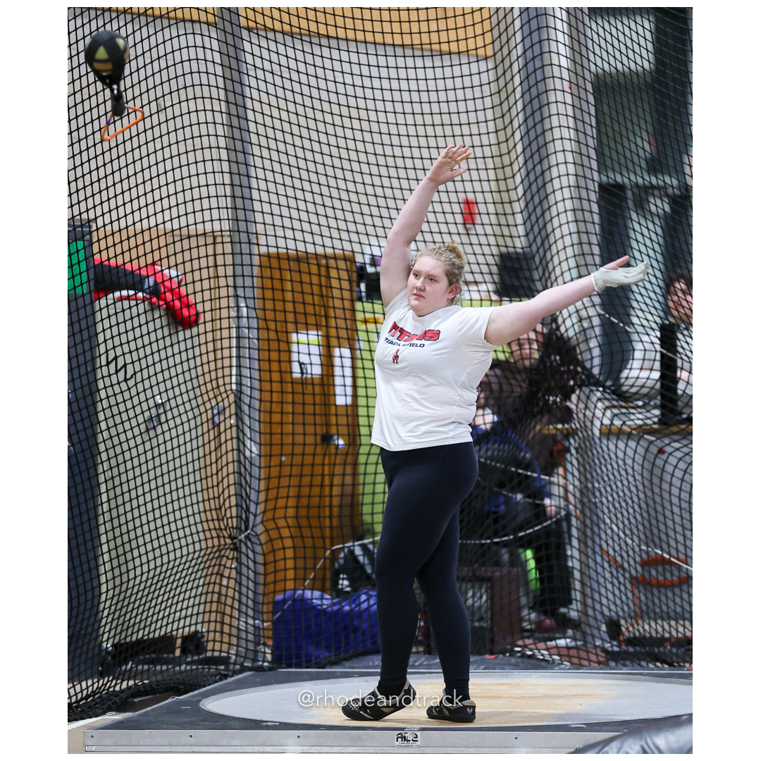Weight Throw - Dwyer Division Championship - Indoor Track and Field - Providence Career Technical Academy - Providence RI - January 15, 2025 title=