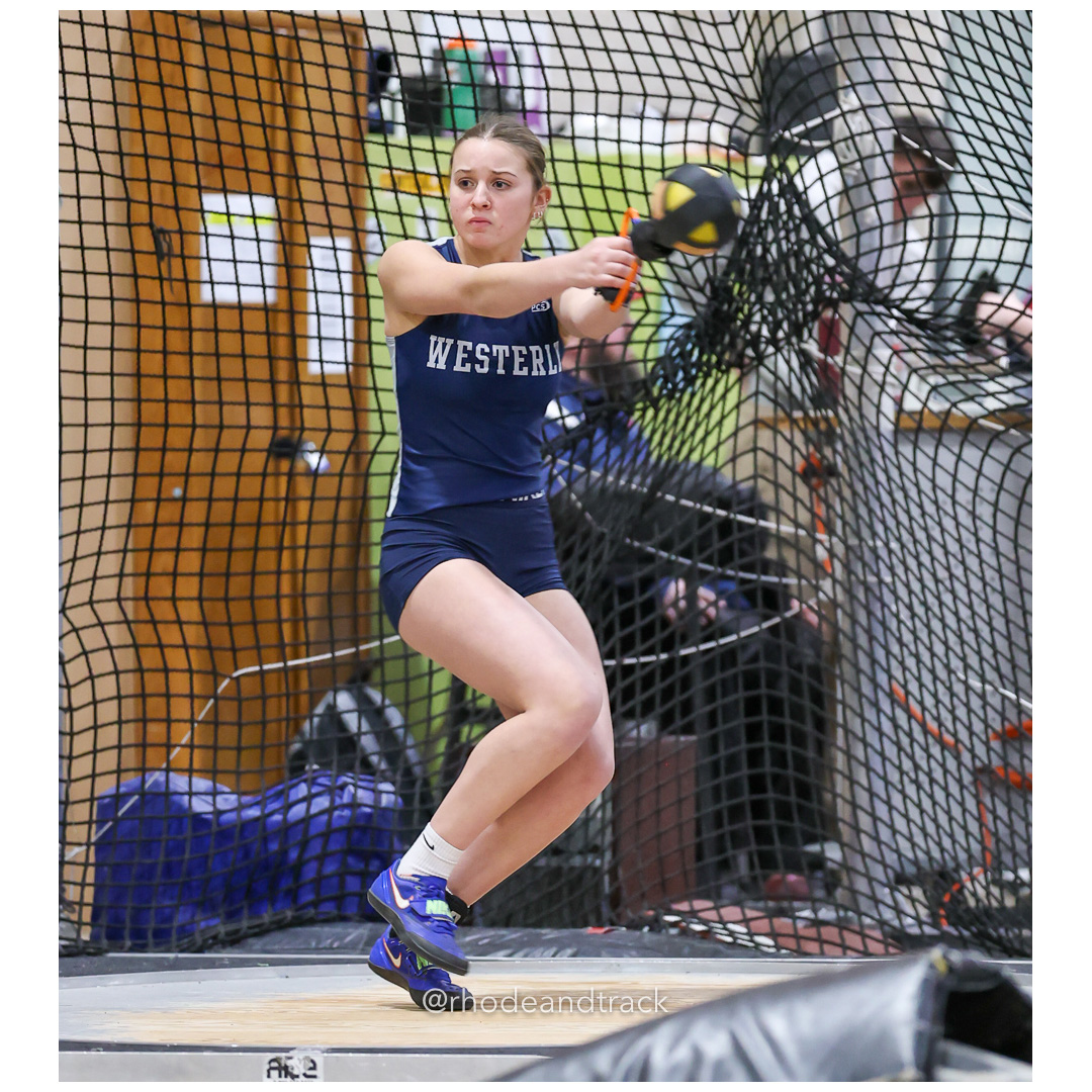 Weight Throw - Dwyer Division Championship - Indoor Track and Field - Providence Career Technical Academy - Providence RI - January 15, 2025 title=