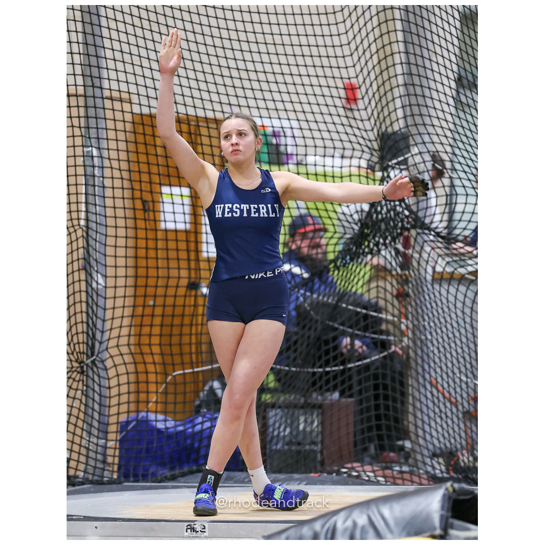 Weight Throw - Dwyer Division Championship - Indoor Track and Field - Providence Career Technical Academy - Providence RI - January 15, 2025 title=