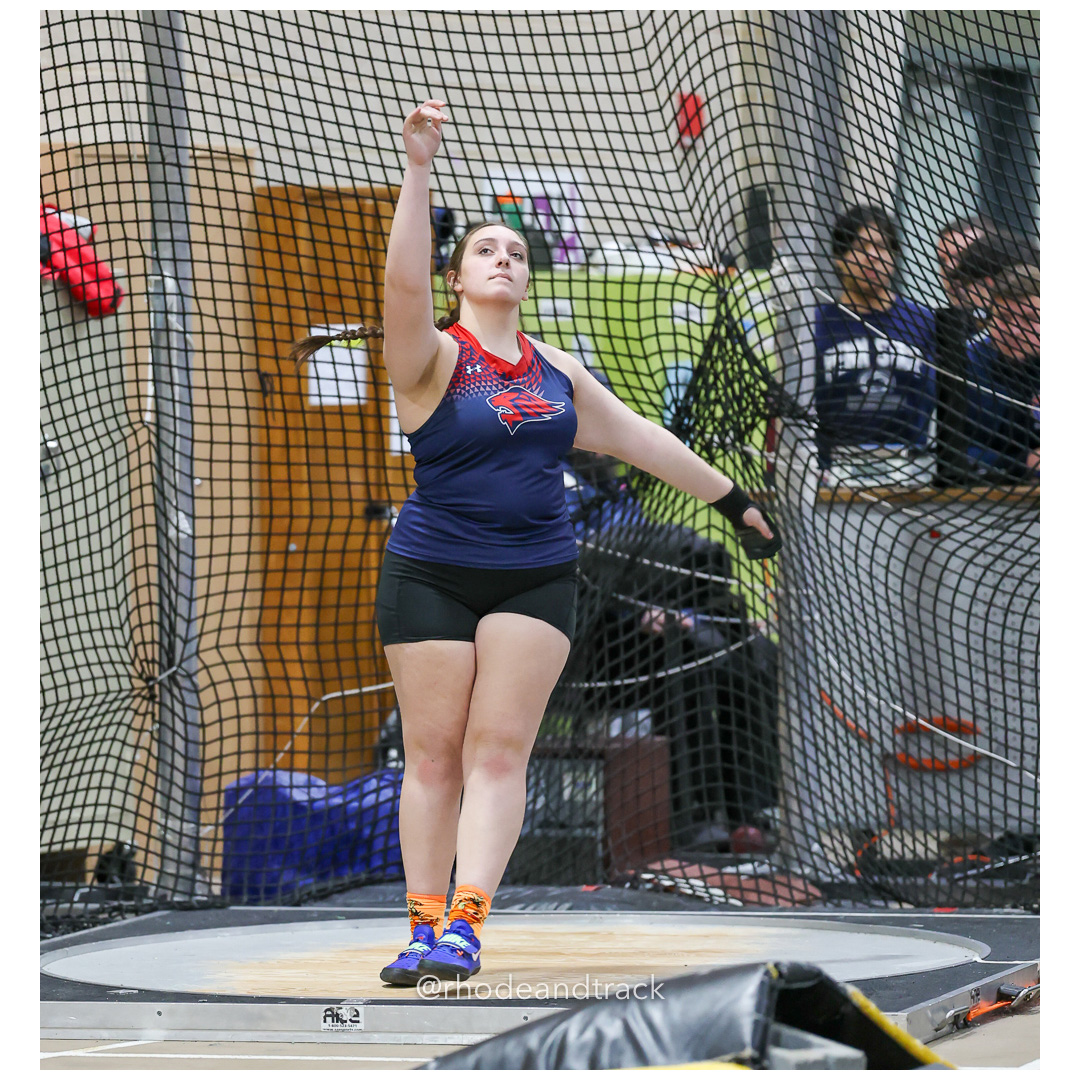 Weight Throw - Dwyer Division Championship - Indoor Track and Field - Providence Career Technical Academy - Providence RI - January 15, 2025 title=