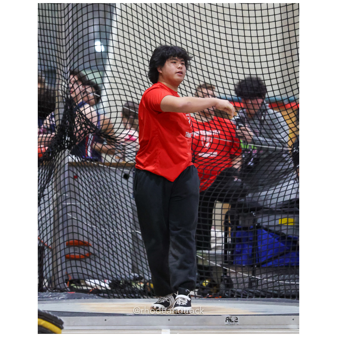 Weight Throw - Dwyer Division Championship - Indoor Track and Field - Providence Career Technical Academy - Providence RI - January 15, 2025 title=