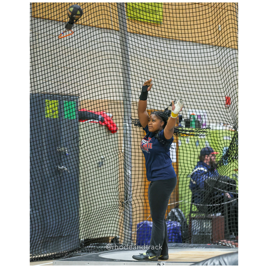 Weight Throw - Dwyer Division Championship - Indoor Track and Field - Providence Career Technical Academy - Providence RI - January 15, 2025 title=