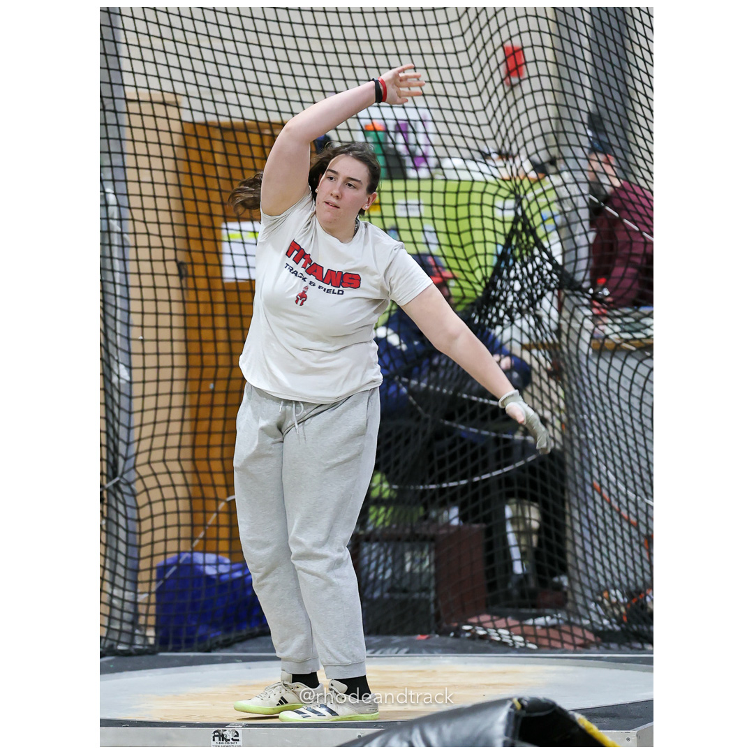 Weight Throw - Dwyer Division Championship - Indoor Track and Field - Providence Career Technical Academy - Providence RI - January 15, 2025 title=